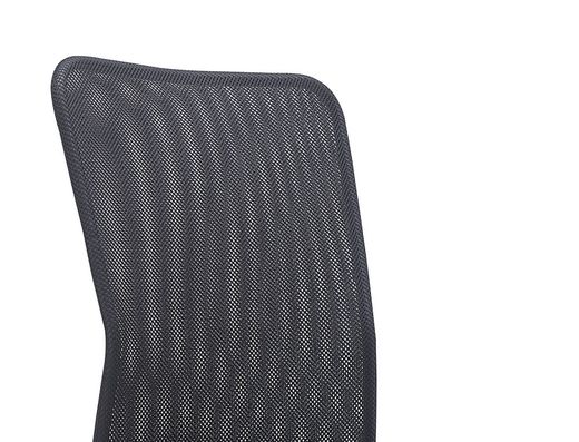 Silla q-connect oficina parma malla sin reposabrazos alt max 990 anc 480 prof 590 color negro