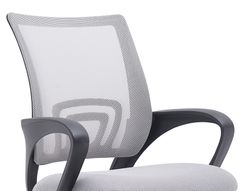 Silla q-connect oficina siena malla base metalica alt max 1000 anc 560 prof 570 ruedas premium color blanco gris