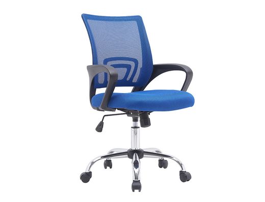 Silla q-connect oficina siena malla base metalica alt max 1000 anc 560 prof 570 ruedas premium color negro azul