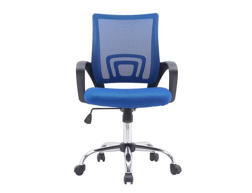 Silla q-connect oficina siena malla base metalica alt max 1000 anc 560 prof 570 ruedas premium color negro azul