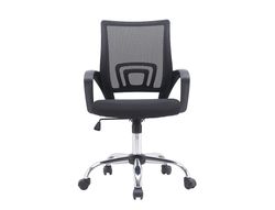 Silla q-connect oficina siena malla base metalica alt max 1000 anc 560 prof 570 ruedas premium color negro