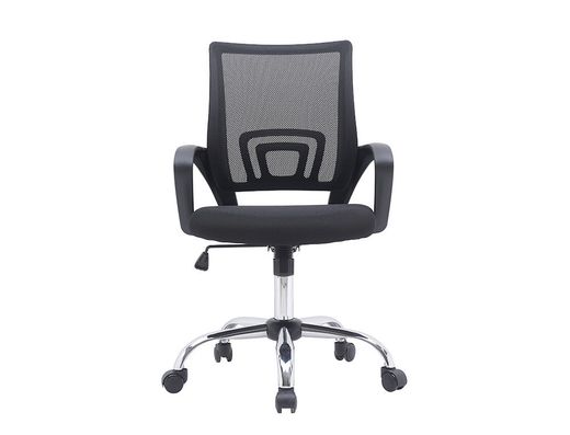 Silla q-connect oficina siena malla base metalica alt max 1000 anc 560 prof 570 ruedas premium color negro