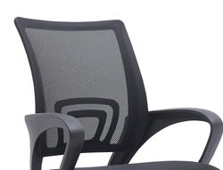 Silla q-connect oficina siena malla base metalica alt max 1000 anc 560 prof 570 ruedas premium color negro