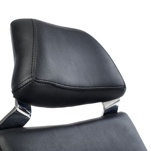 Silla Símil Piel Dirección Rd-998 Negro Con Reposacabezas Rd-952