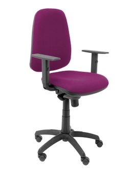 Silla Tarancón bali morado con brazos regulables