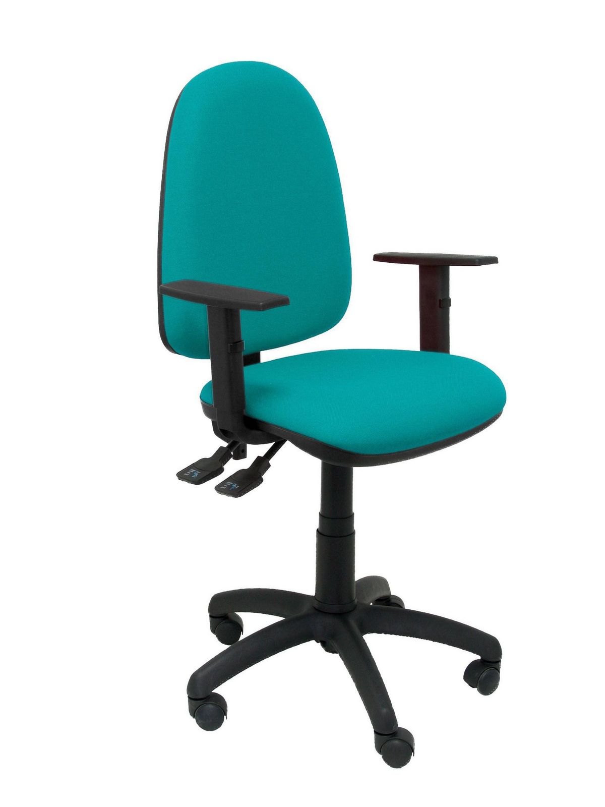Silla Tribaldos verde brazos regulables