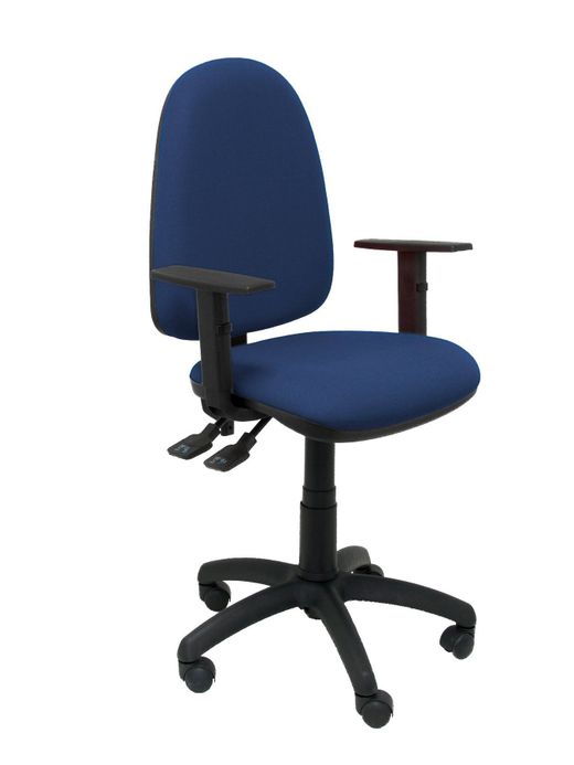 Silla Tribaldos verde de brazos regulables
