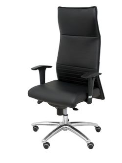 Sillón Albacete XL piel negro hasta 160kg