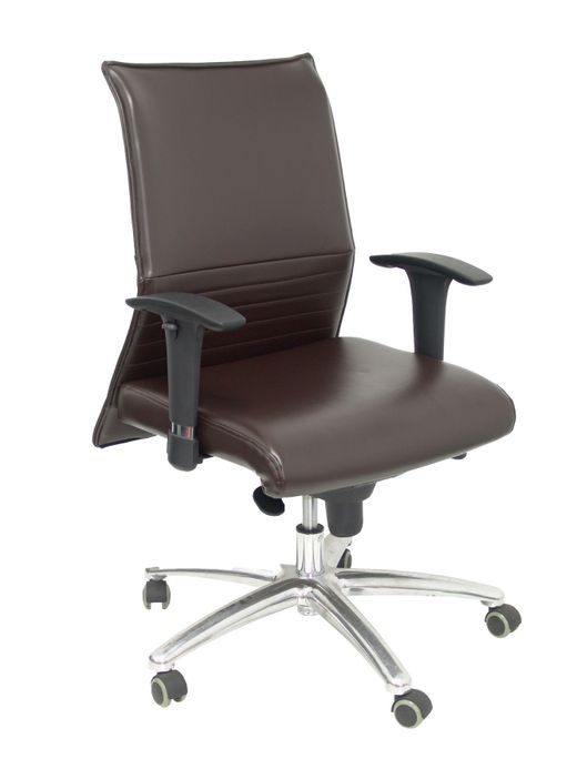 Sillón confidente Albacete similpiel chocolate hasta 160 kg