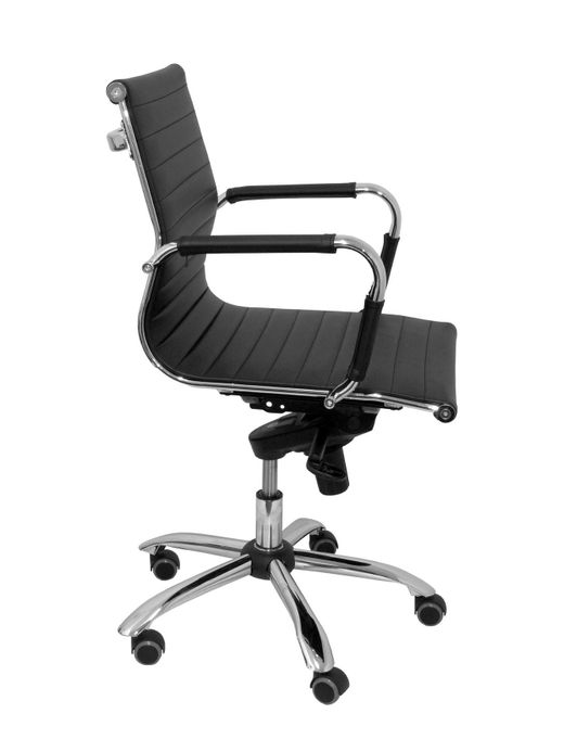 Sillón confidente Madroño similpiel negro