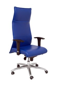 Sillón de Dirección Albacete similpiel azul
