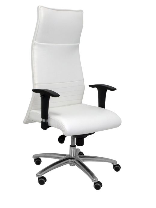 Sillón de Dirección Albacete similpiel blanco