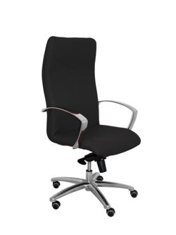 Sillón de Dirección Caudete piel negro