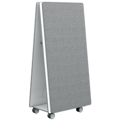 Sistema de pizarra magnética y tablero de anuncios móvil Move&Meet