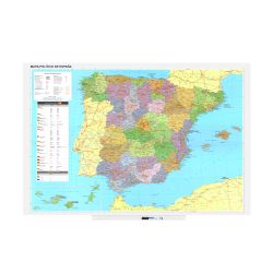 Skinmap 100x150 cm Superficie Lacada - España