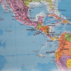 Skinmap 100x150 cm Superficie Lacada - Europa