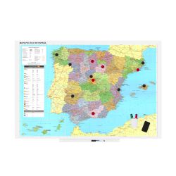 Skinmap 100x150 cm Superficie Lacada - Europa