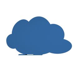 Skinshape Cloud  75x115 cm Superficie Lacada - Ral 5017