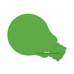 Skinshape Idea  100x150 cm Superficie Lacada - Ral 6018