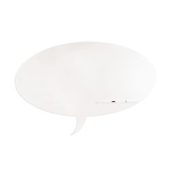 Skinshape Talk  100x150 cm Superficie Lacada - Ral 9010