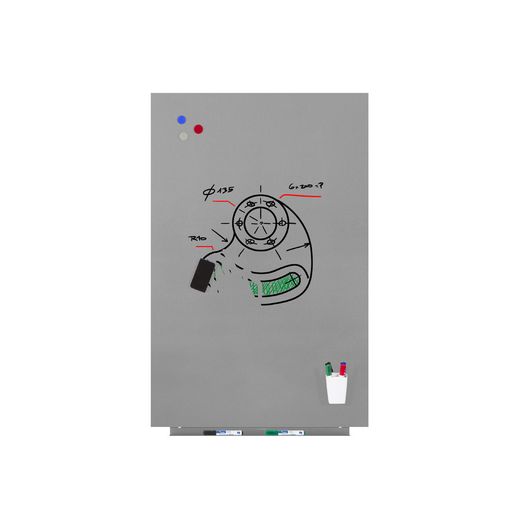 Skinwhiteboard Profesional Silver 100x150 cm