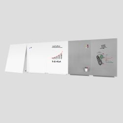 Skinwhiteboard Profesional Silver 75x115 cm