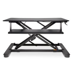Smartfit® Sit Stand Desk, negro