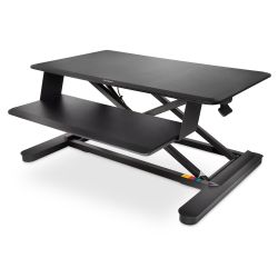 Smartfit® Sit Stand Desk, negro