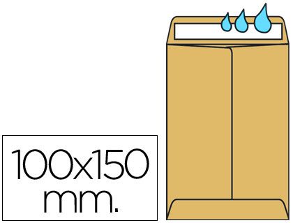 Sobre Bolsa N.0 Salarios 100X150mm Engomado Caja de 1000 Unidades