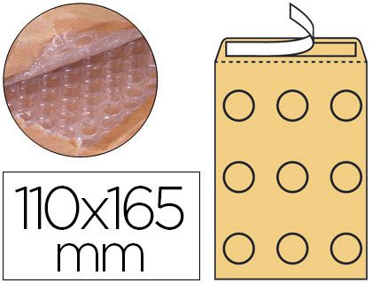 Sobre Burbujas Crema Q-Connect A/000 110 X 165 Mm