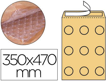 Sobre Burbujas Crema Q-Connect K/7 350 X 470 Mm