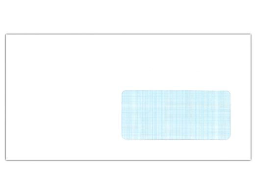 Sobre liderpapel blanco 115x225 mm ventana derecha solapa engomada papel offset 80 gr caja de 500 unidades