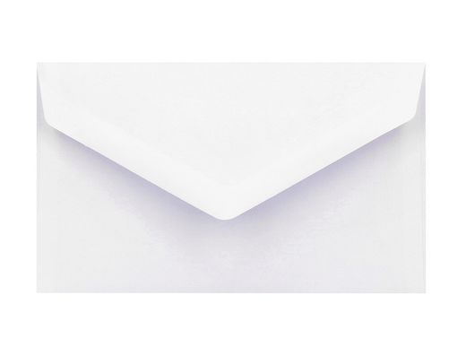 Sobre liderpapel blanco con fondo 95x162 mm engomado solapa de pico caja de 500 unidades