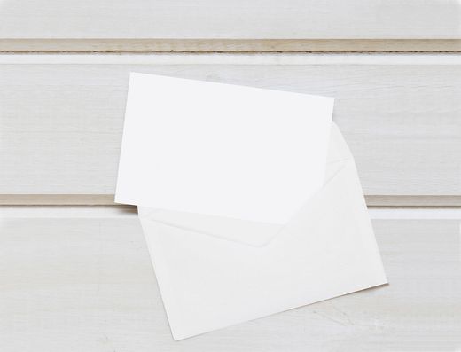Sobre liderpapel blanco con fondo 95x162 mm engomado solapa de pico caja de 500 unidades