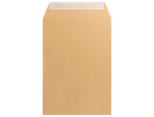 Sobre Liderpapel Bolsa N 7 Kraft Din C4 229X324 mm Tira de Silicona Paquete de 25 Unidades