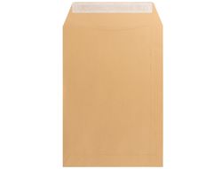 Sobre Liderpapel Bolsa N.6 Kraft Cuarto Prolongado 184X261Mm Tira de Silicona Caja de 250 Unidades