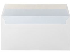 Sobre Liderpapel N 5 Blanco Americano 115X225 mm Tira de Silicona Paquete de 25 Unidades