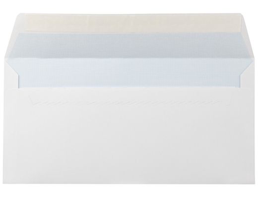 Sobre Liderpapel N 5 Blanco Americano 115X225 mm Tira de Silicona Paquete de 25 Unidades