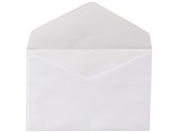 Sobre Liderpapel N.0 Blanco Tarjeta de Visita 70X110Mm Sin Engomar Caja de 100 Unidades