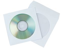 Sobre para Cd Q-Connect con Ventana Transparente y Solapa -Pack de 50 Unidades