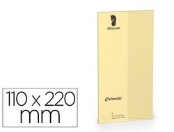 Sobre rossler coloretti dl americano color marron arena 110x220 mm pack de 5 unidades