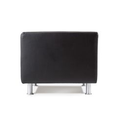 Sofá Dos Plazas Negro