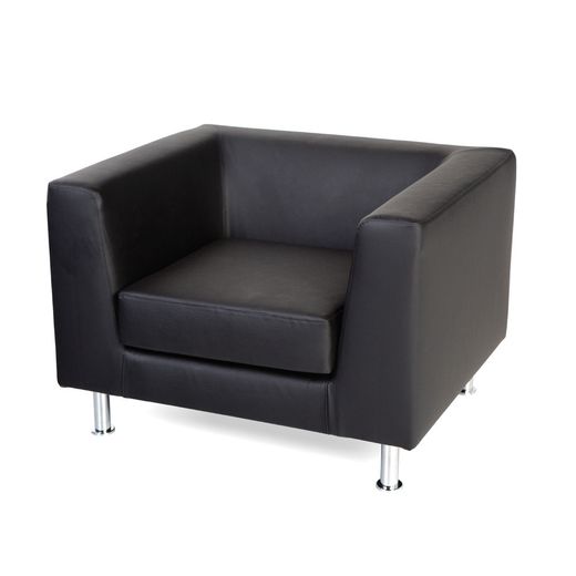 Sofá Dos Plazas Negro