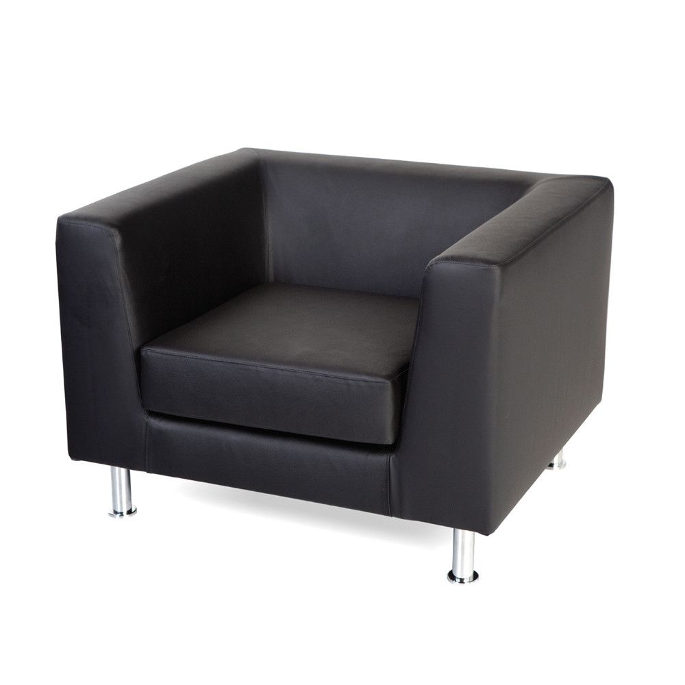 Sofá Una Plaza Negro