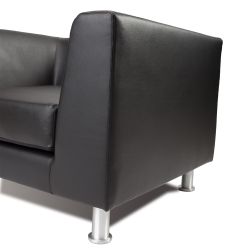 Sofá Una Plaza Negro