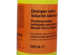 Solucion antiseptica clorhexidina desinclor jabon 0,8% bote de 500 ml