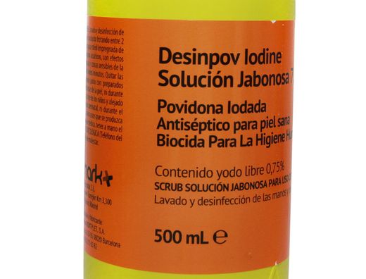Solucion antiseptica clorhexidina desinclor jabon 0,8% bote de 500 ml