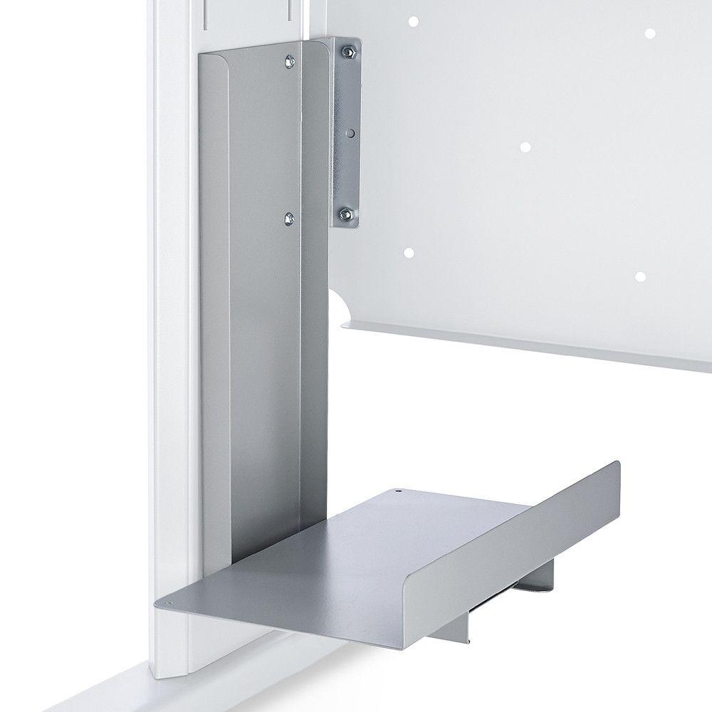 Soporte Cpu Metálico Para Metal Color Aluminio