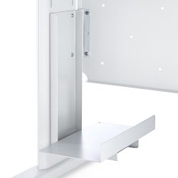 Soporte Cpu Metálico Para Metal Color Blanco