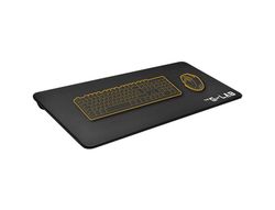 Soporte de escritorio the g-lab para portatil con almohadilla 750x350x40 mm